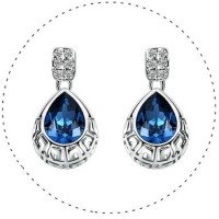 Серьги с меандром Моноя
