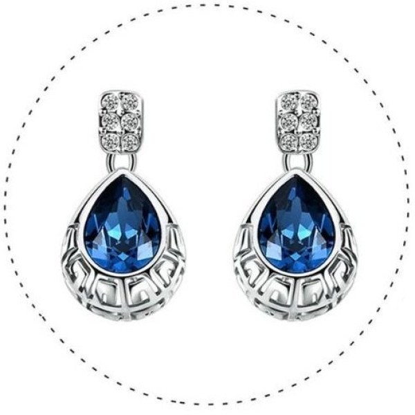 Серьги с меандром Моноя