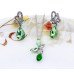 Комплект SWAROVSKI Мотылёк с кристаллом