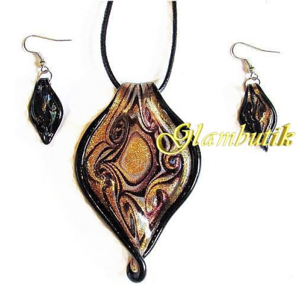 Комплект Murano-style Вечерняя лагуна