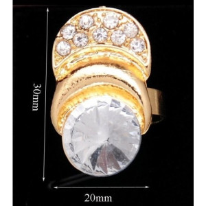 Эксклюзивное кольцо  Evangelina crystal