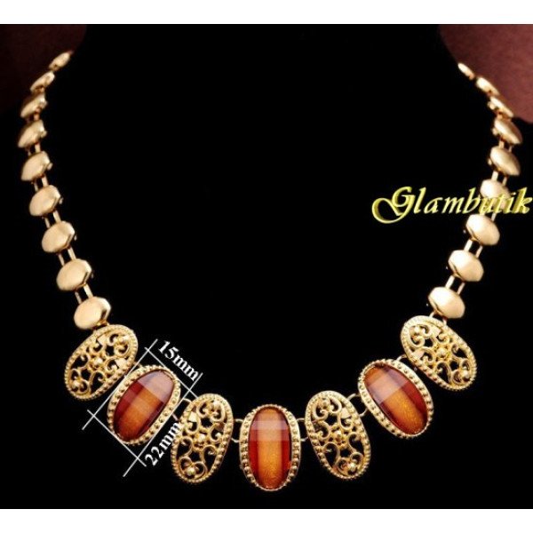 Эксклюзивное колье Gleamy Brandy –2441