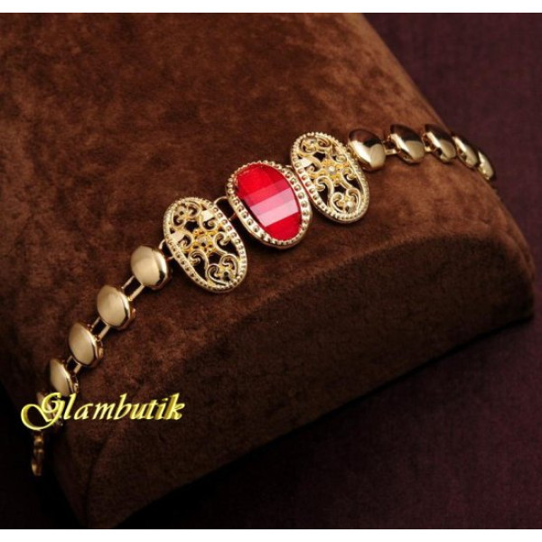 Ексклюзивний браслет Gleamy garnet – 2442-1