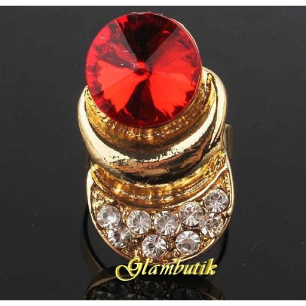 Эксклюзивное кольцо Evangelina red