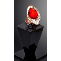 Люксовое кольцо Джозефина  red