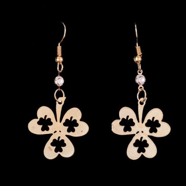 Серьги Клевер Magic jewelry 