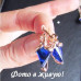 Серьги Королевская элегантность