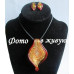 Комплект Murano-style Огненная лагуна
