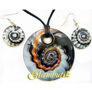 Комплект Murano-style Вечерние волны