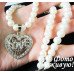 Жемчужное ожерелье Сердце love