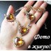 Эксклюзивное колье brandy  hearts
