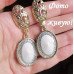 Эксклюзивные серьги Sher белая