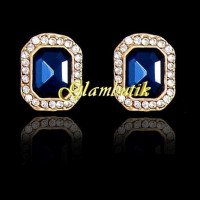 Серьги в стразах Мэлори