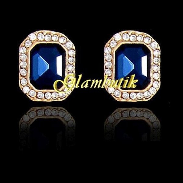 Серьги в стразах Мэлори