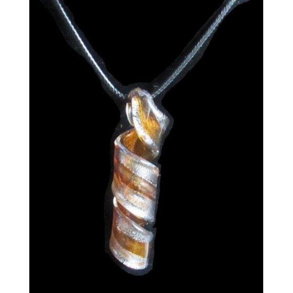 Кулон Murano-style Спираль