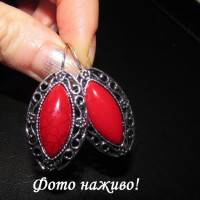Коралові сережки Квіти