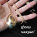 Комплект кулон с серьгами Большие капли – 1194