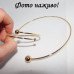 Минималистический комплект ожерелье и браслет – 1682
