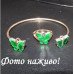 Комплект браслет із каблучкою Метелики – 2502