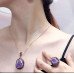 Позолоченный кулон Аметистовая жеода – 4265-3