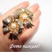 Великі сережки Квіти – 4288-2