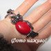 Кулон Сова говлит под коралл – 4349-2