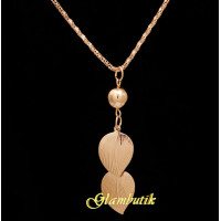 Подвеска Золотые листья Magic jewelry 