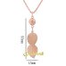 Подвеска Золотые листья Magic jewelry 