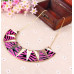 Колье фиолетовое Solar wave стиль Stella Dot