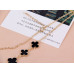 Стильные бусы Черный  Van Cleef