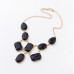 Колье Black stones