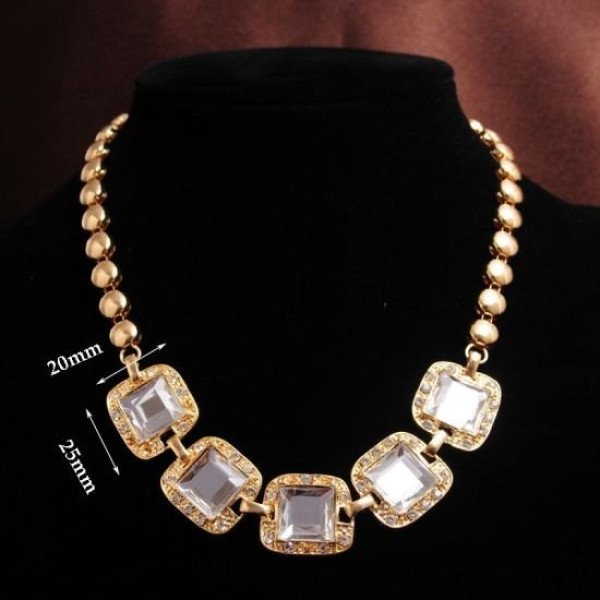 Люксовое колье Miranda crystals