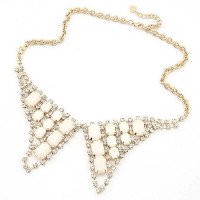 Колье-воротник  Chic in white