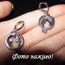 Винтажные серьги с гранатами – 1151