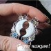 Винтажные серьги Месяц – 1172