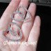 Сережки Серце завиток – 1196