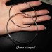 Серебристые серьги кольца 6,8 см – 1395