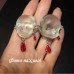Эксклюзивные серьги Лица - 1520