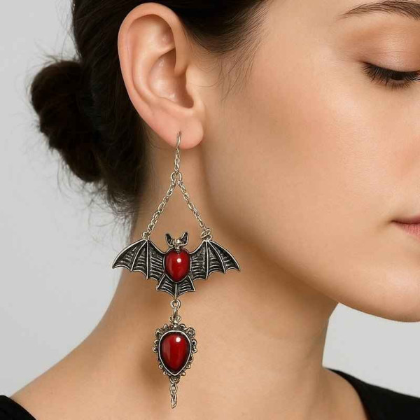 Довгі сережки Кажани – 1531