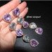 Длинные вечерние серьги Сердца Ким – 2058