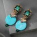 Серьги-клипсы большие по мотивам bottega veneta – 2283
