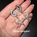 Сережки морські зірки та мушлі золотисті – 2524-1