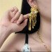 Длинные большие серьги глаза, лицо – 2648