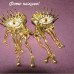 Длинные большие серьги глаза, лицо – 2648