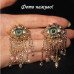 Серьги глаза крупные, тяжелые, длинные по мотивам schiaparelli – 2808