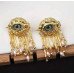 Серьги глаза крупные, тяжелые, длинные по мотивам schiaparelli – 2808