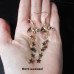 Сережки Кажани з зірками золотисті - 3067-1
