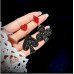 Серьги разные карточные масти бубны, трефы, черви, пики - 3079