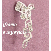 Каффа в стразах Ноты