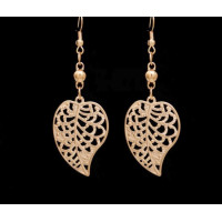 Серьги Ажурные листья Magic jewelry 